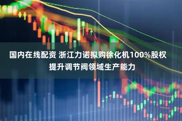 国内在线配资 浙江力诺拟购徐化机100%股权    提升调节阀领域生产能力